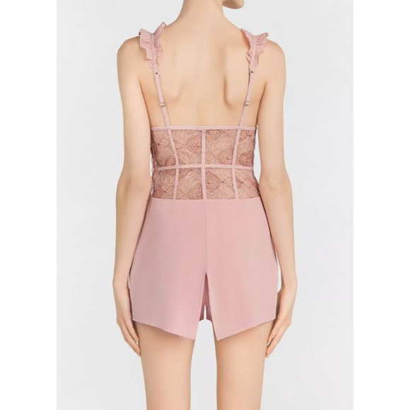 La Perla Elements Georgette Embroidery Romper - Picture 2 of 7